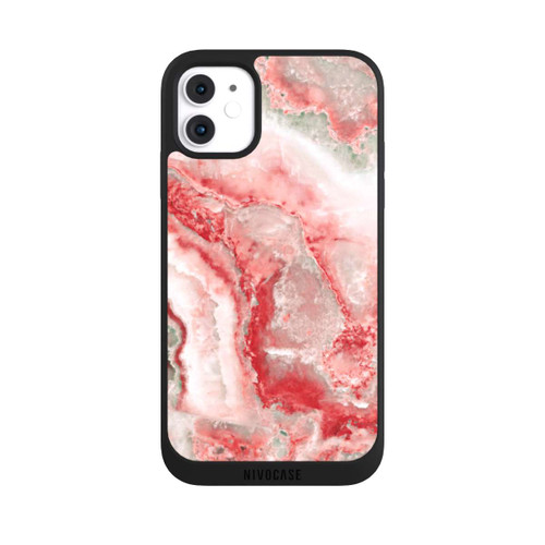 Apple iPhone 11 NIVOpure Mormor rot-weiss