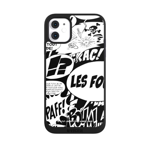 Apple iPhone 11 NIVOpure Bulles BD Astérix Noir