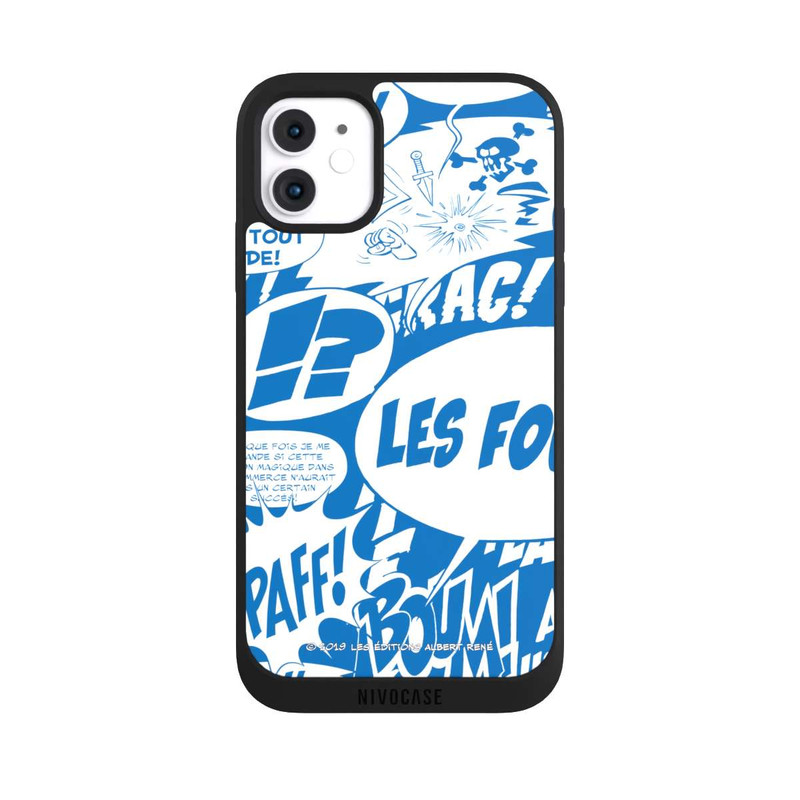 iPhone 11 NIVOpure Bulles BD Astérix Bleu