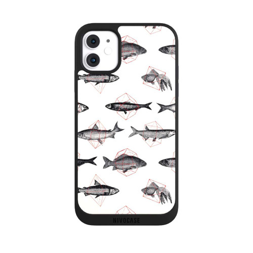 Apple iPhone 11 NIVOpure Fische in Geometrie
