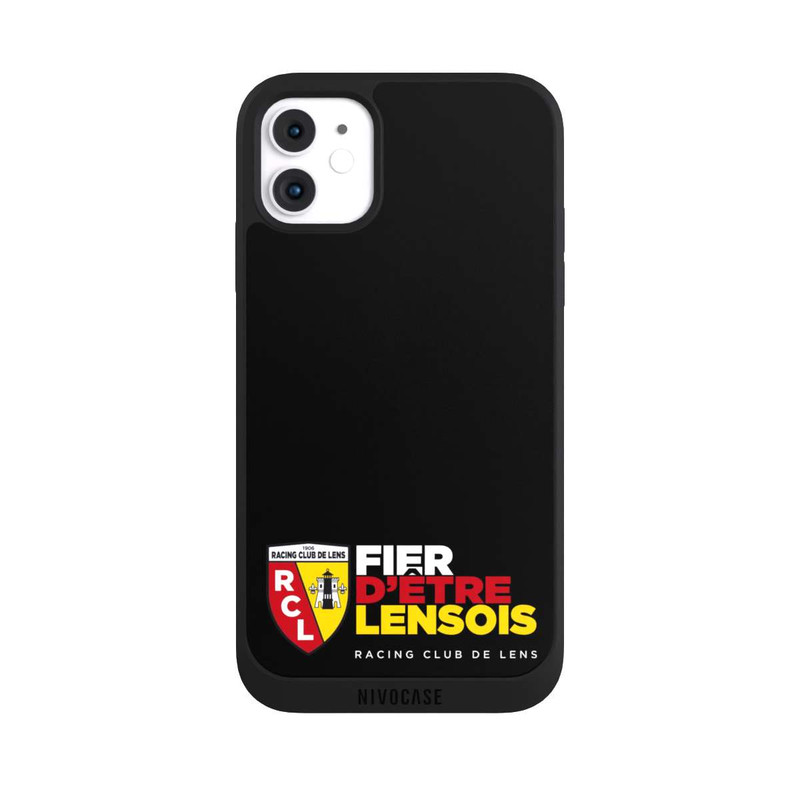 iPhone 11 NIVOpure Logo RCL en bas Noir