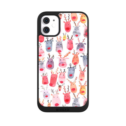 Apple iPhone 11 NIVOpure  Niedliches Rentieraquarell