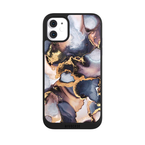 Apple iPhone 11 NIVOpure Verträumte Tinte Grau-Golddruck