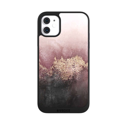 Apple iPhone 11 NIVOpure Rosa Himmelsstaub Golddruck