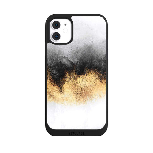 Apple iPhone 11 NIVOpure Grauer Himmelstaub Golddruck