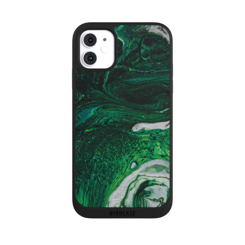 Apple iPhone 11 NIVOpure Green oil texture