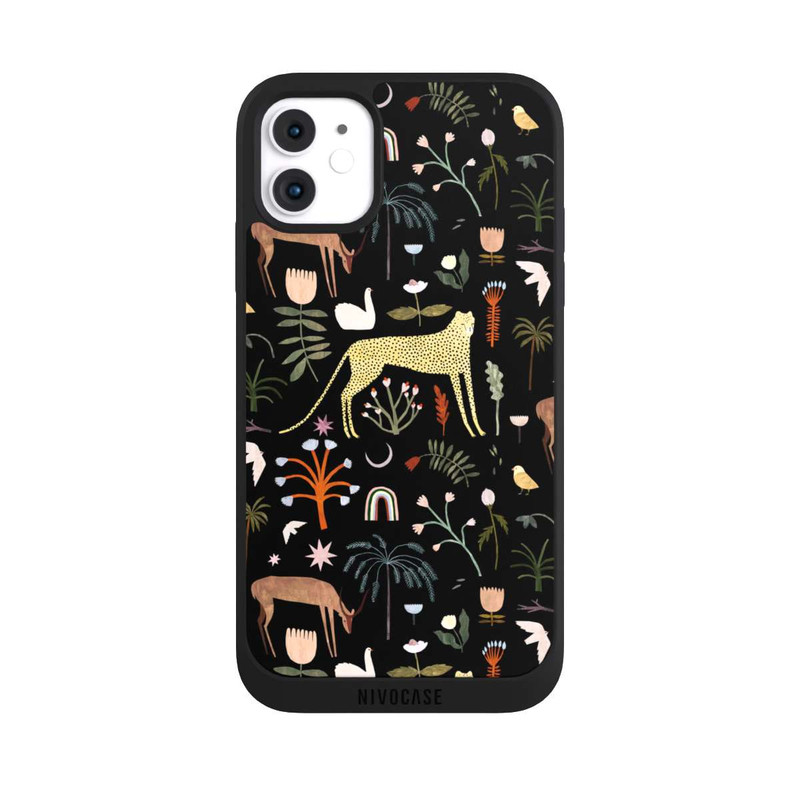 iPhone 11 NIVOpure Lettres du jardin sauvage par Léa Le Pivert