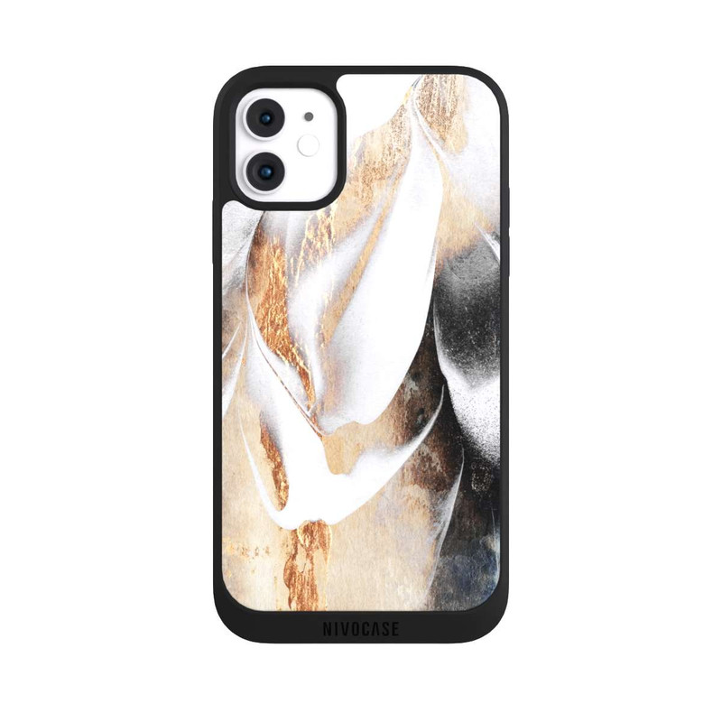 iPhone 11 NIVOpure Beruhige Deine Seele Golddruck