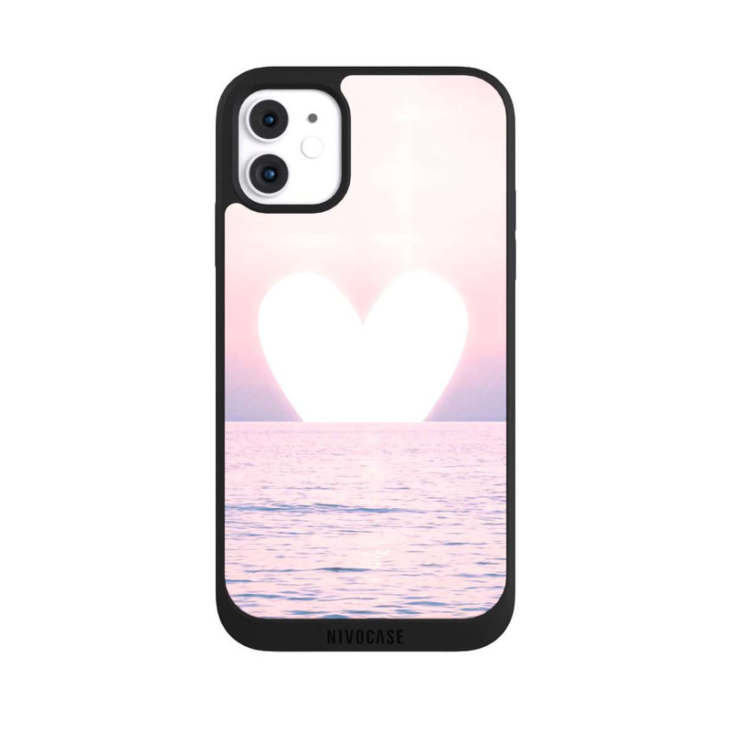 iPhone 11 NIVOpure Herz-Sonnenuntergang