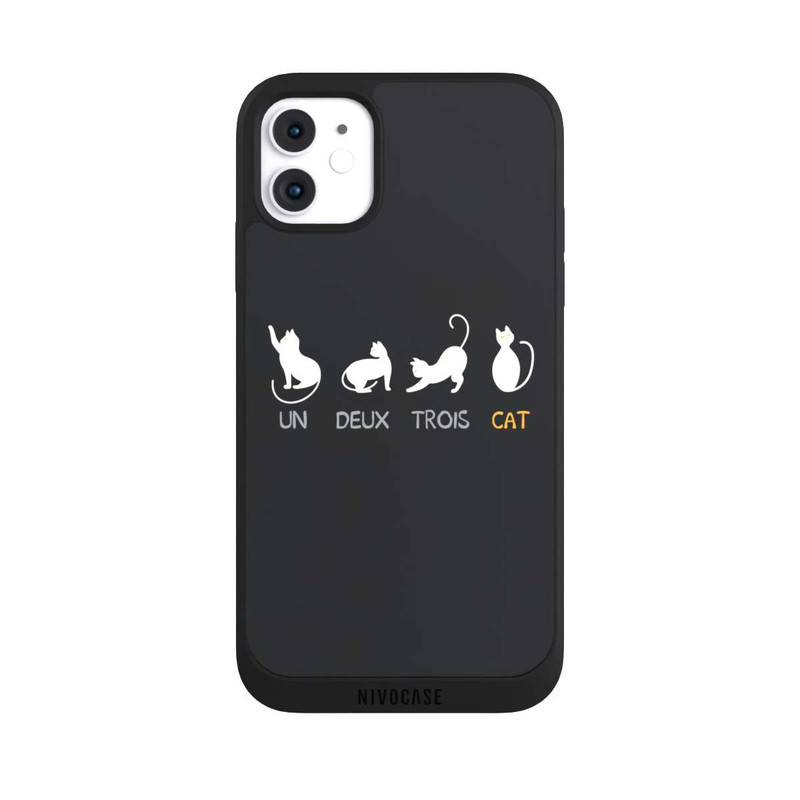 iPhone 11 NIVOpure Un Deux Trois Cat
