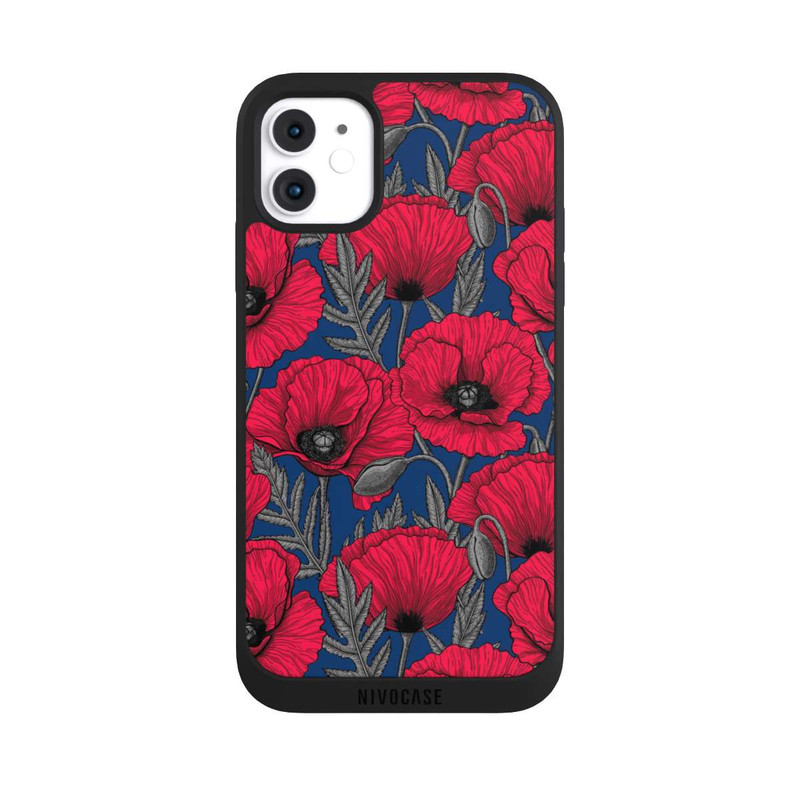 iPhone 11 NIVOpure Night poppy garden