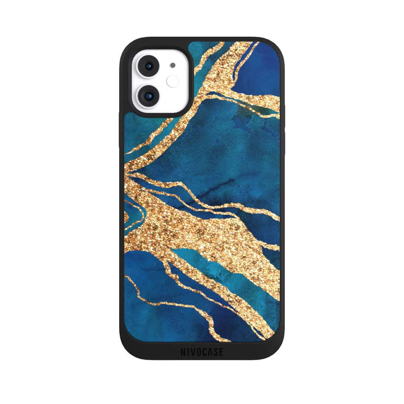 iPhone 11 NIVOpure Edelstein Blaugold