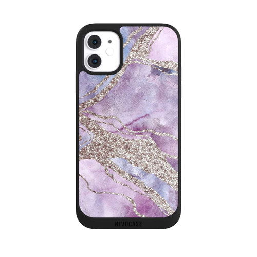 Apple iPhone 11 NIVOpure Edelstein Pastell Lila