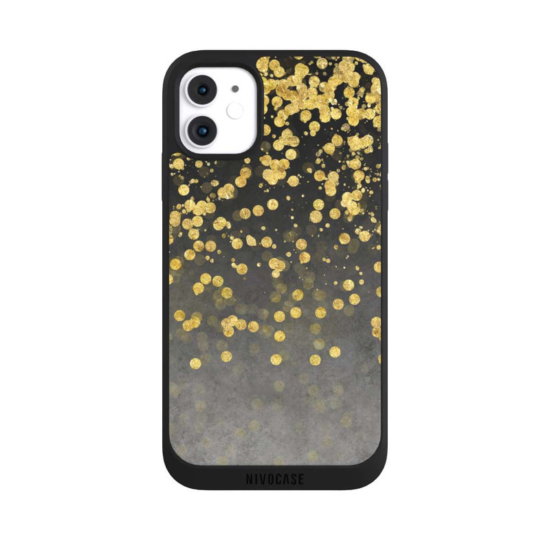 iPhone 11 NIVOpure glänzender Goldregen