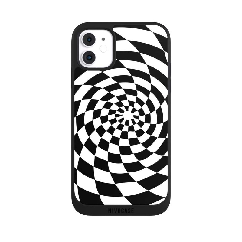 iPhone 11 NIVOpure Schwarz-Weiß Illusion