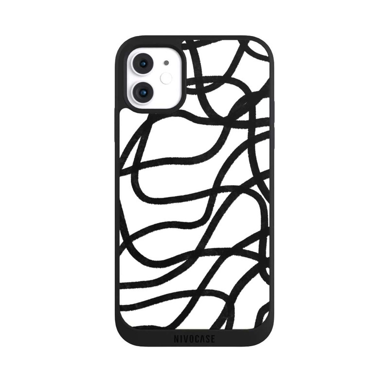 iPhone 11 NIVOpure Schwarze Linien