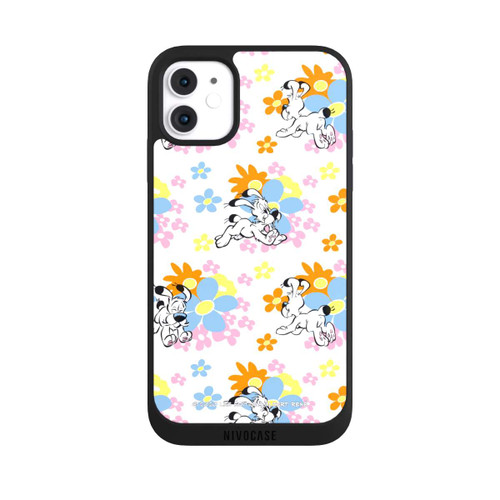 Apple iPhone 11 NIVOpure Idéfix sur fleurs colorées
