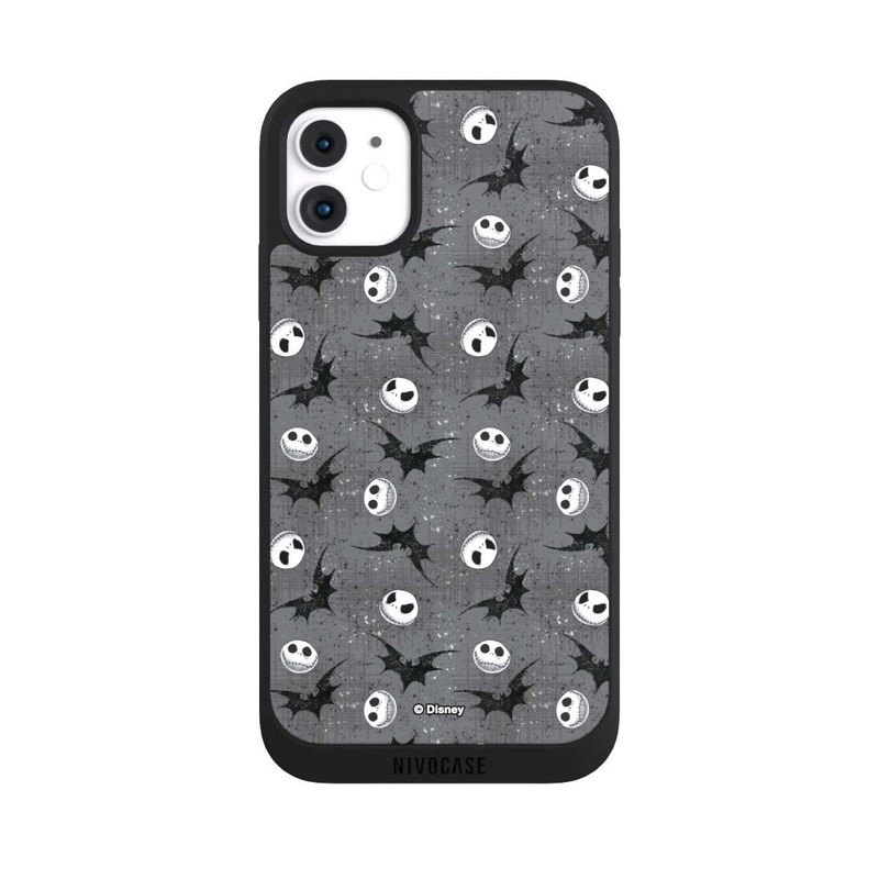 iPhone 11 NIVOpure Jack Grey Pattern Tim Burtons Nightmare before Christmas