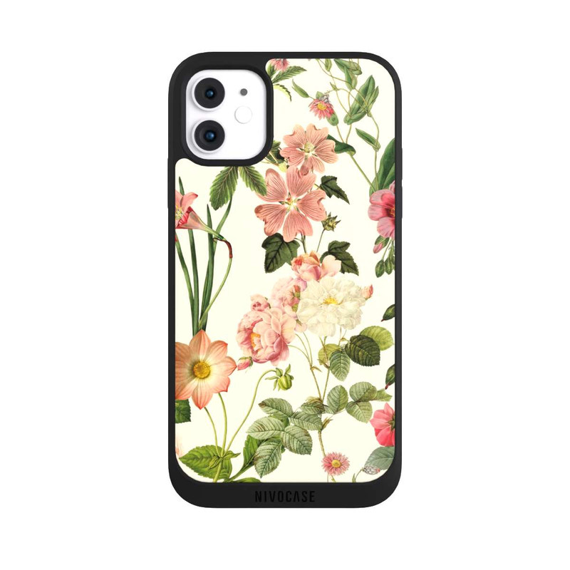 iPhone 11 NIVOpure Wildflowers on Light Yellow