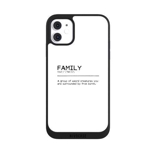 Apple iPhone 11 NIVOpure Quote Family Weird