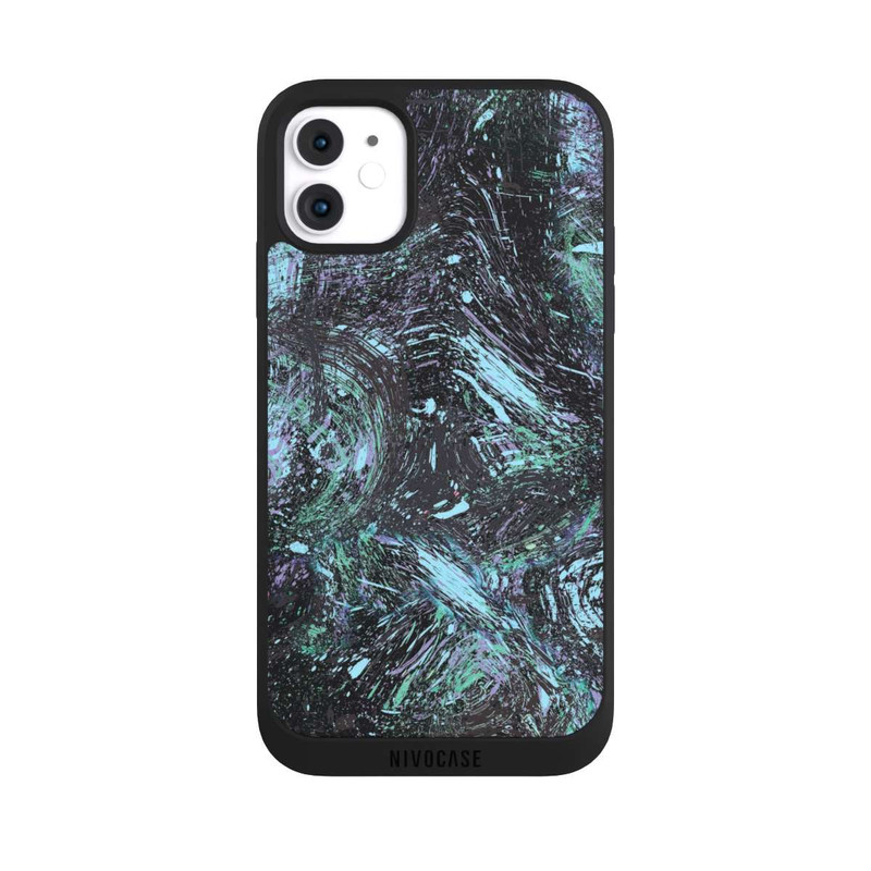 iPhone 11 NIVOpure Résumé Dégoulinant De Poussière Pourpre