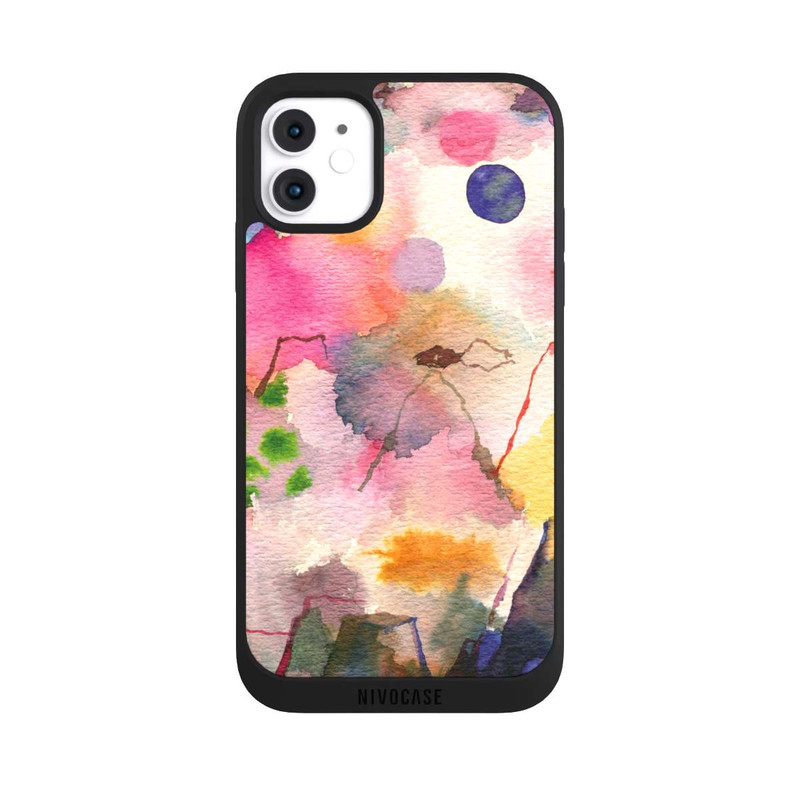 iPhone 11 NIVOpure Aquarell bunte Berge