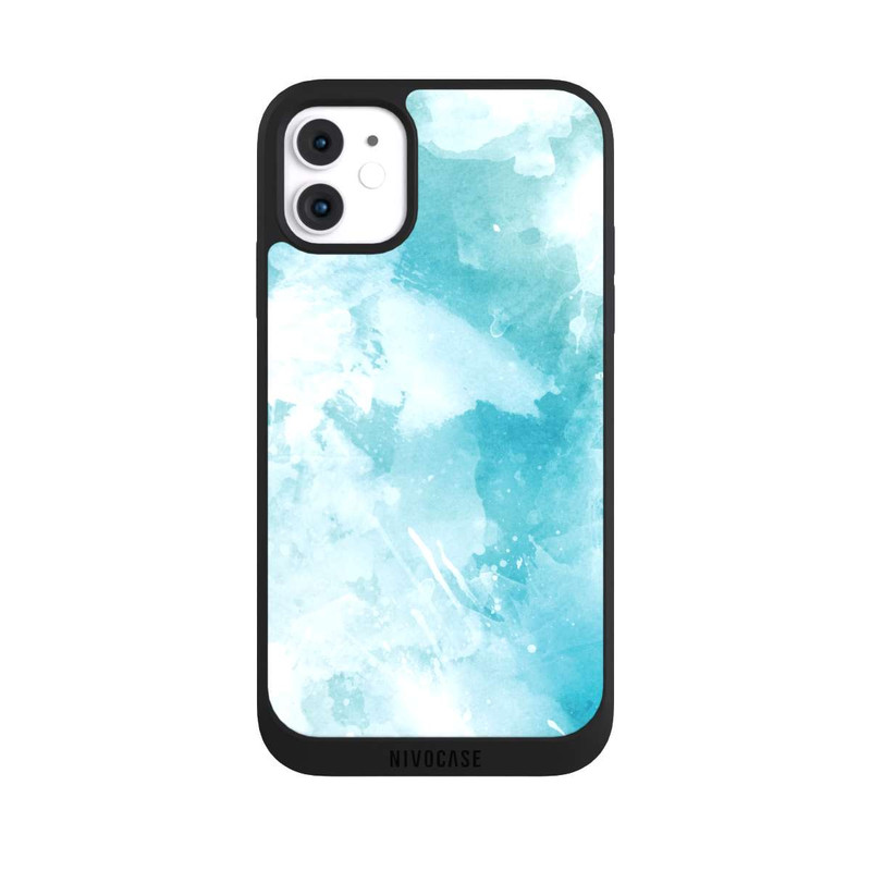 iPhone 11 NIVOpure Watercolour Mint Brush