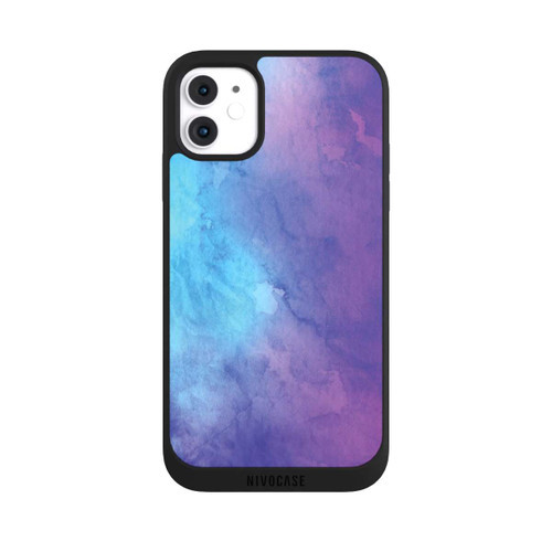 Apple iPhone 11 NIVOpure Watercolour Blue Pink Fade