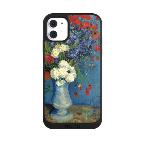 Apple iPhone 11 NIVOpure Stillleben Vase mit Kornblumen und Mohnblumen von Vincent Van Gogh
