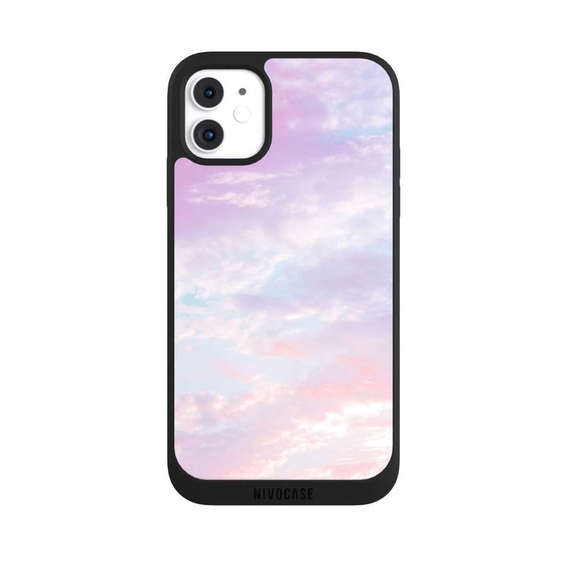 iPhone 11 NIVOpure Cotton Candy Clouds Purple