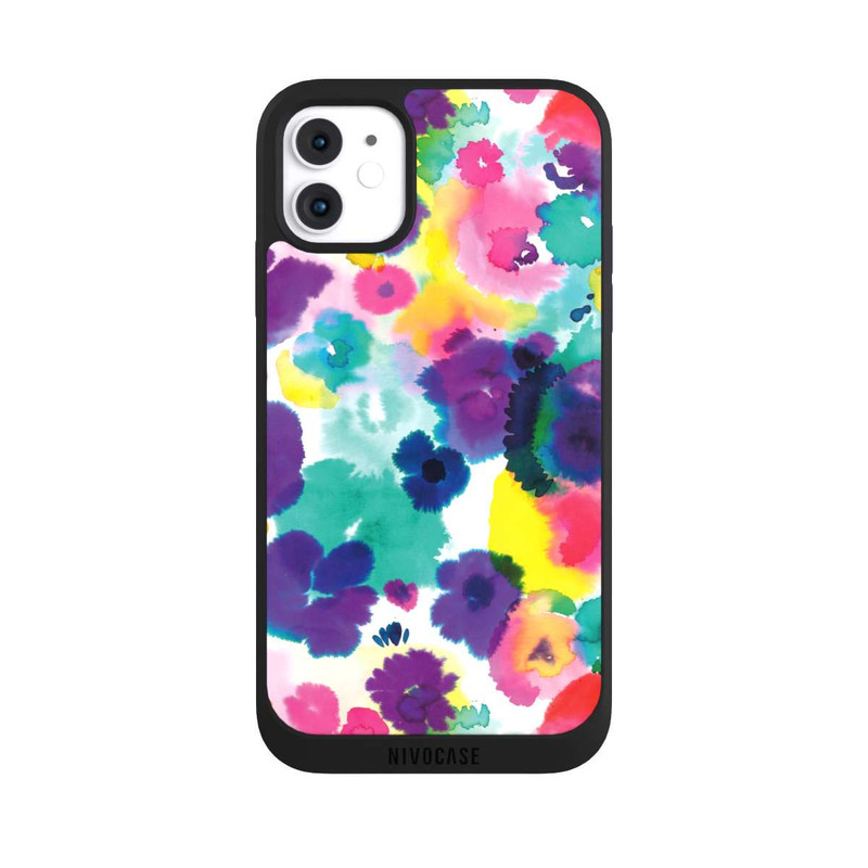 iPhone 11 NIVOpure Aquarellblumen abstrakt