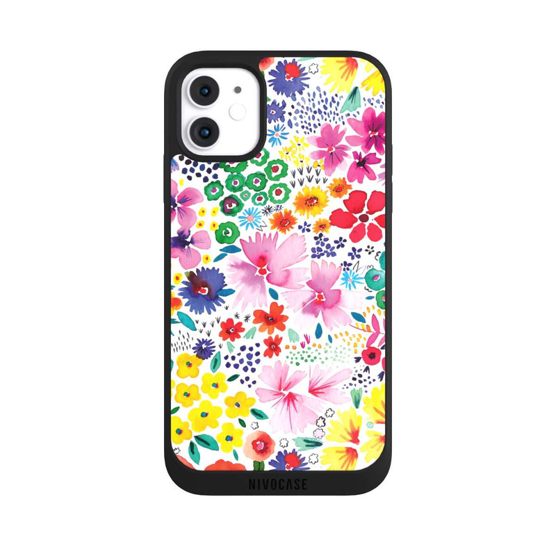iPhone 11 NIVOpure Petites fleurs printanières astucieuses
