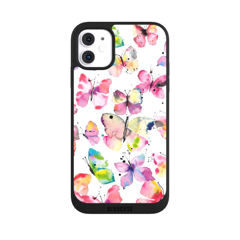 iPhone 11 NIVOpure Watercolor Spring Butterflies