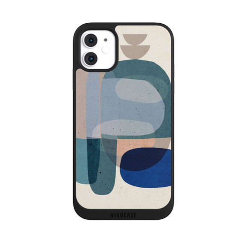 Apple iPhone 11 NIVOpure Pierres n° 3 Bleu