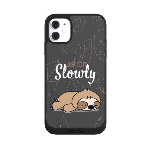 Apple iPhone 11 NIVOpure Just Do It Slowly Sloth Grey