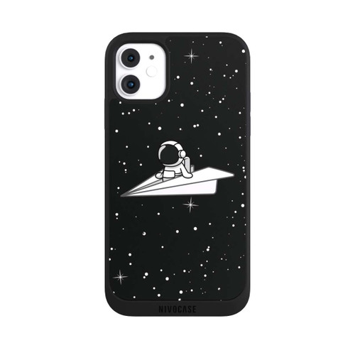 Apple iPhone 11 NIVOpure Astronaut Paper Plane Comic