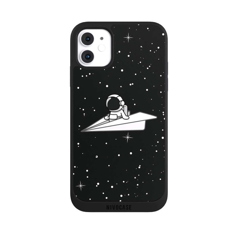 iPhone 11 NIVOpure Astronaut Paper Plane Comic
