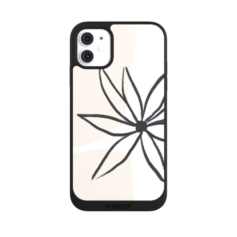 iPhone 11 NIVOpure Blume und Creme