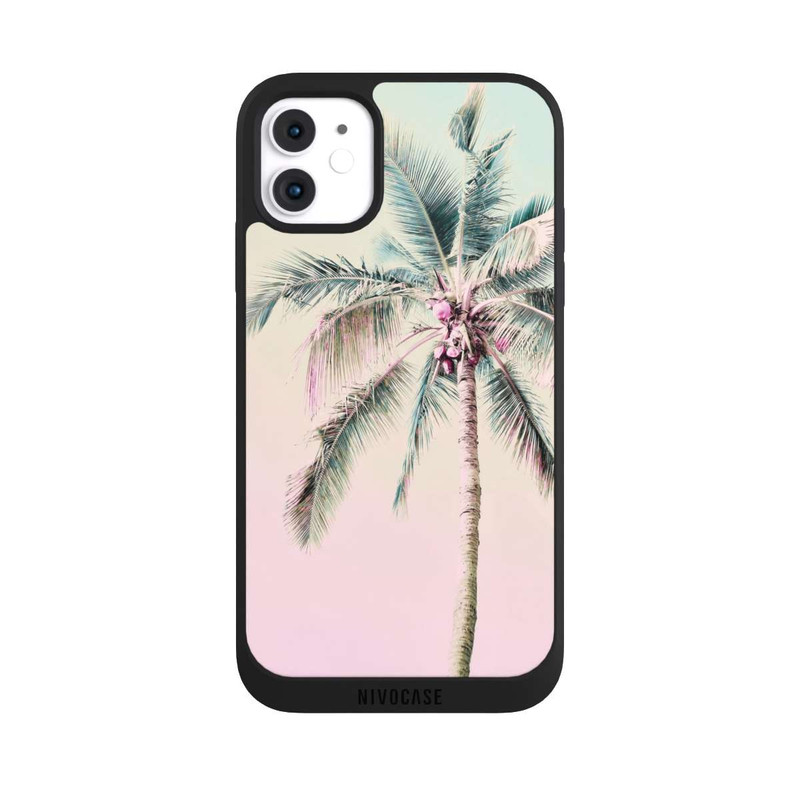 iPhone 11 NIVOpure Palmier pastel