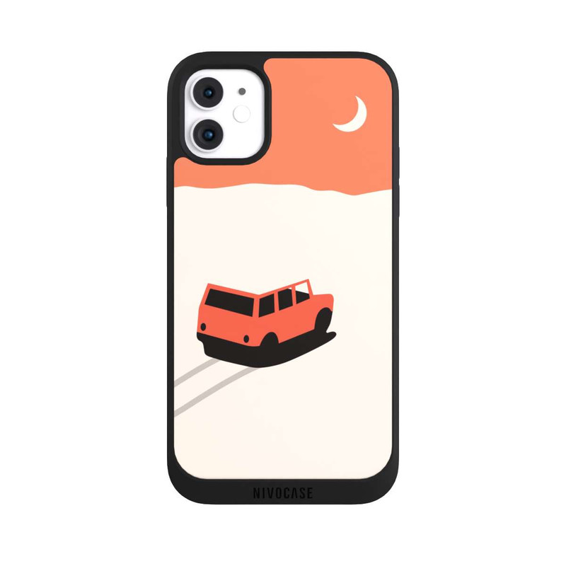 iPhone 11 NIVOpure Auto in der Wüste