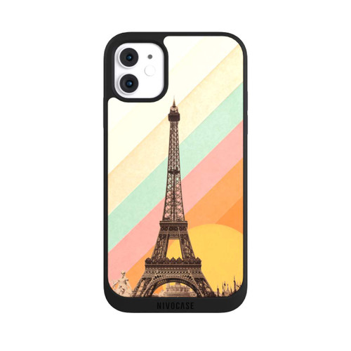 Apple iPhone 11 NIVOpure Eiffelturm Regenbogen