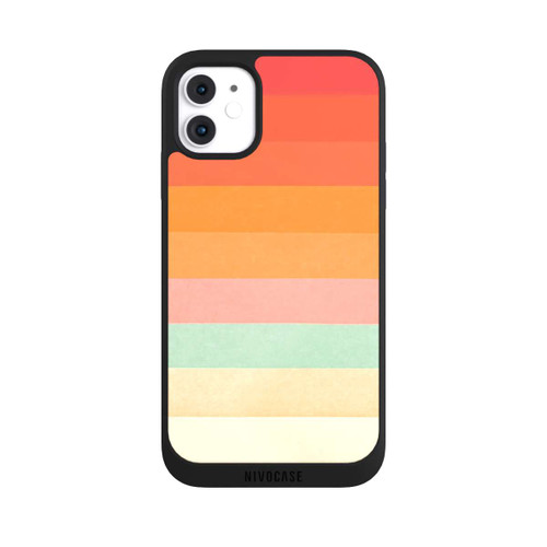 Apple iPhone 11 NIVOpure Regenbogen Chevrons II