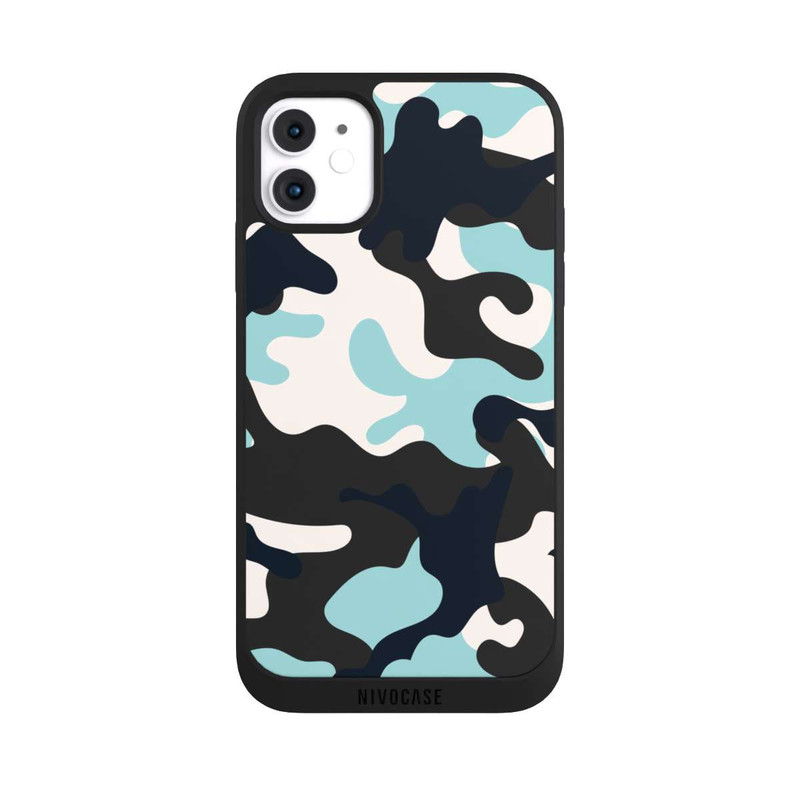 iPhone 11 NIVOpure Blue Camouflage