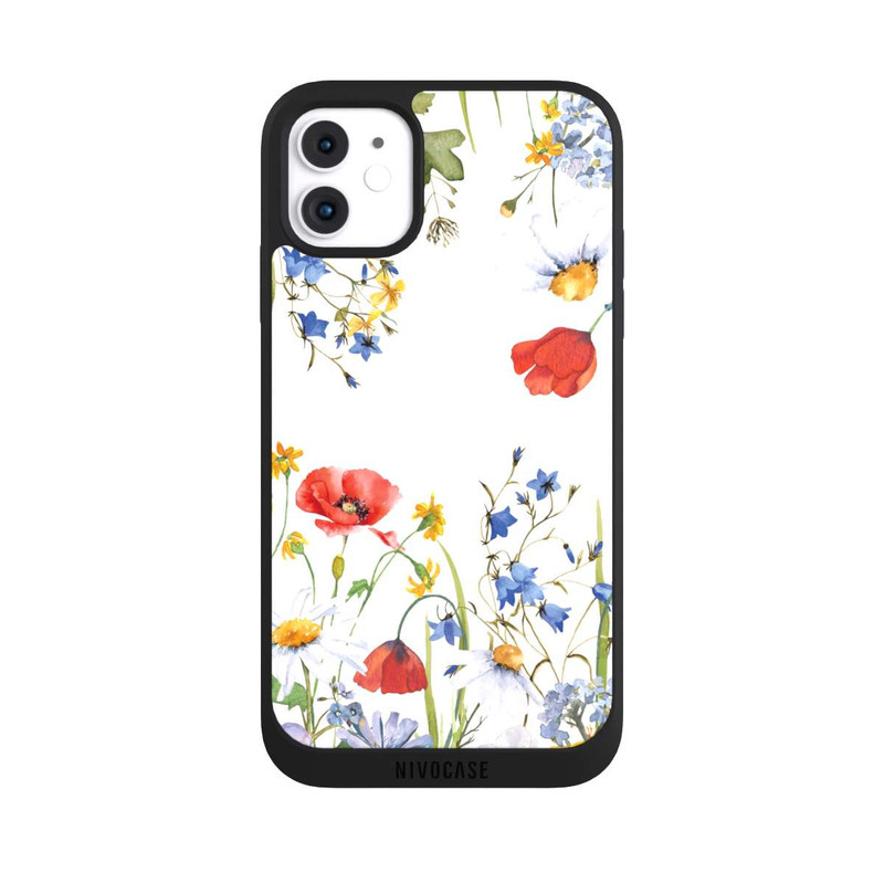 iPhone 11 NIVOpure Blumenwiese Mohn