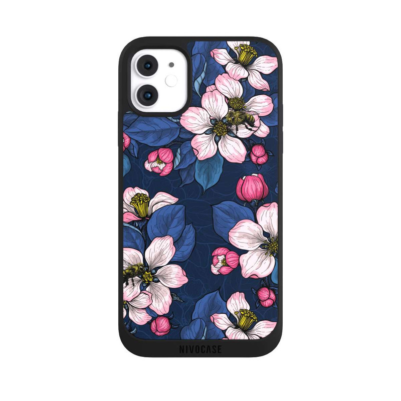 iPhone 11 NIVOpure Apple Blossoms Dark