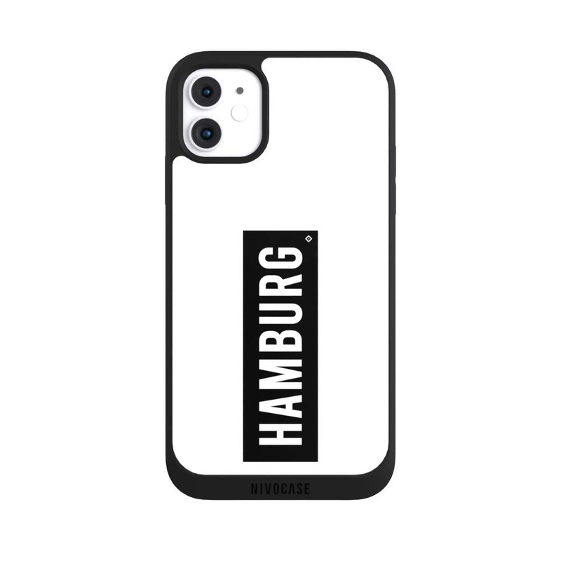 iPhone 11 NIVOpure HSV Hamburg Schwarz Weiss