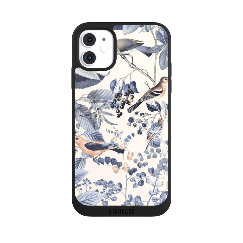 iPhone 11 NIVOpure Birds And Berries Beige
