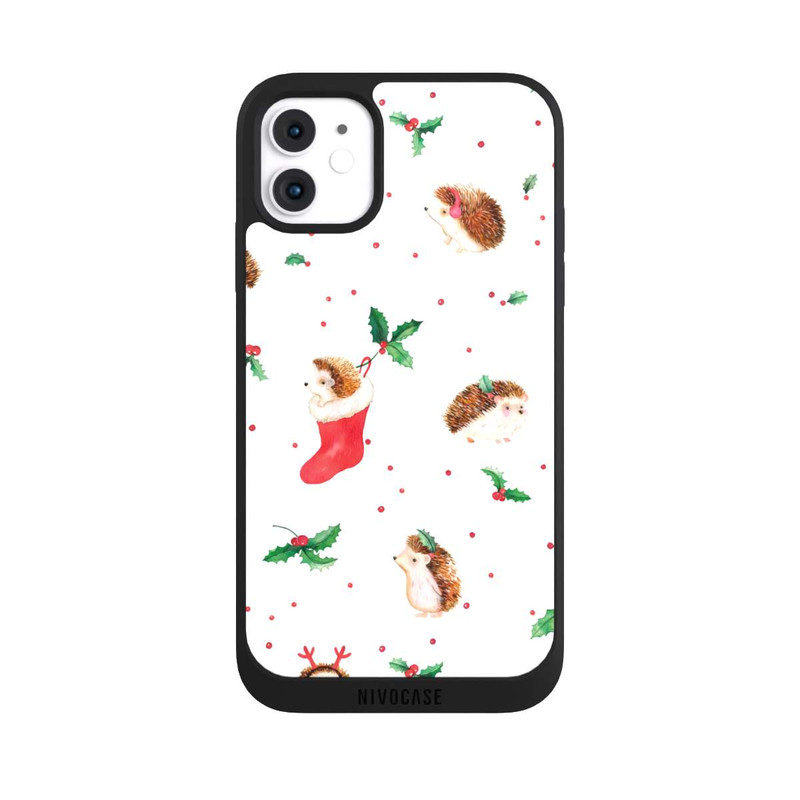 iPhone 11 NIVOpure Christmas Cute Hedgehog