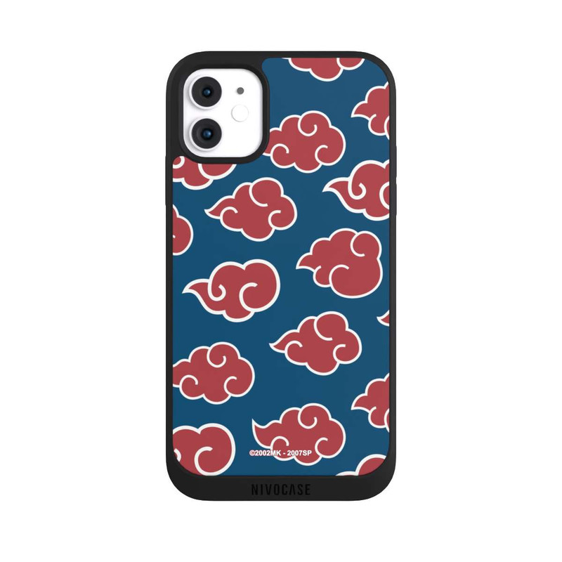 iPhone 11 NIVOpure Akatsuki Pattern Blue