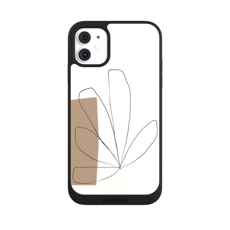 iPhone 11 NIVOpure Blumen und Formen Nr. 2 - Anastasia Sawall
